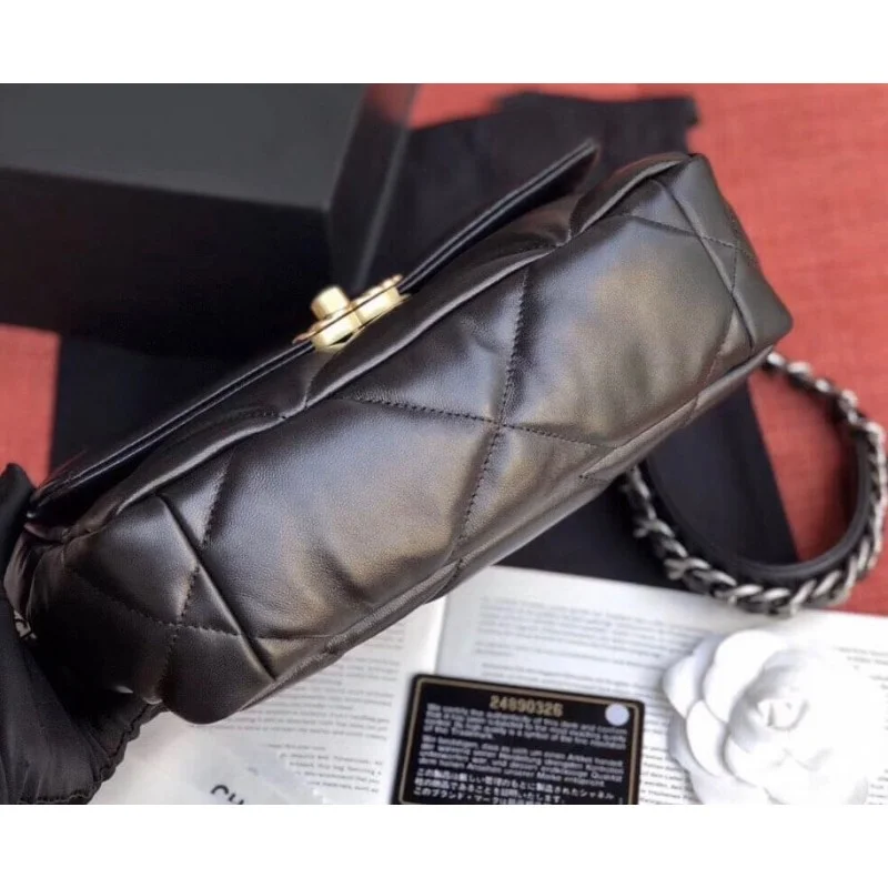Chanel 19 Lambskin Flap Bag Small