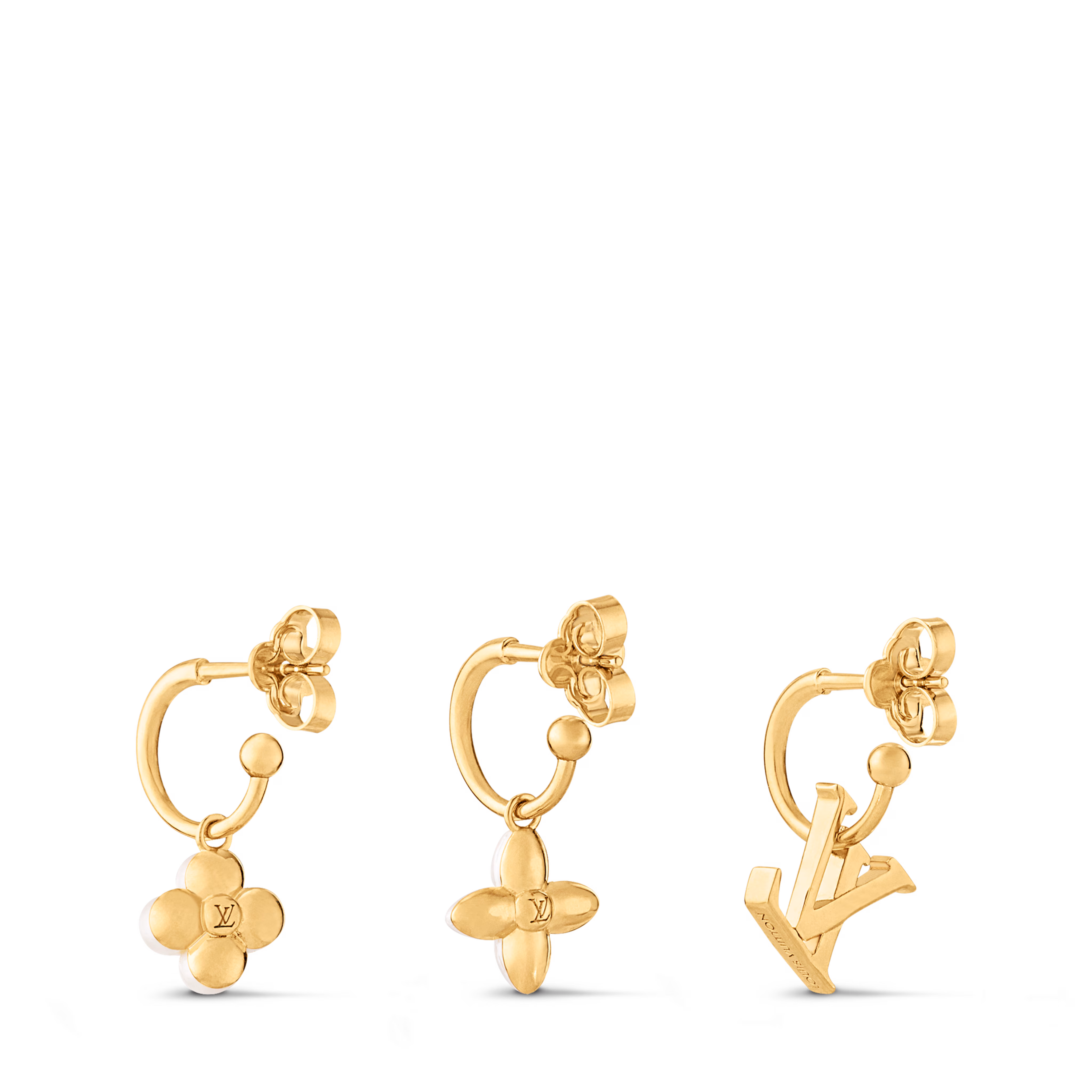 LV Floragram Earrings M01025