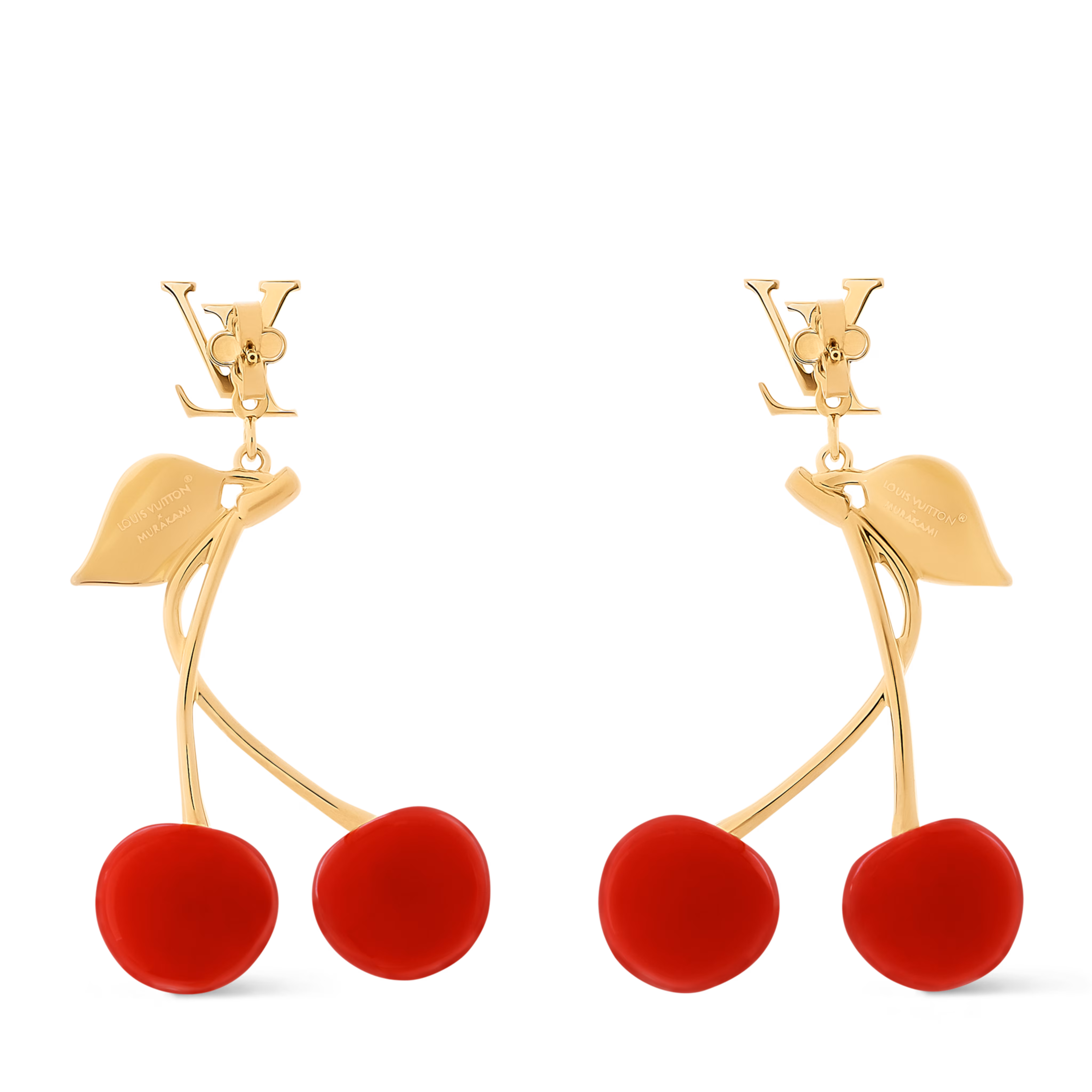 LV x TM Cerise Earrings M02808