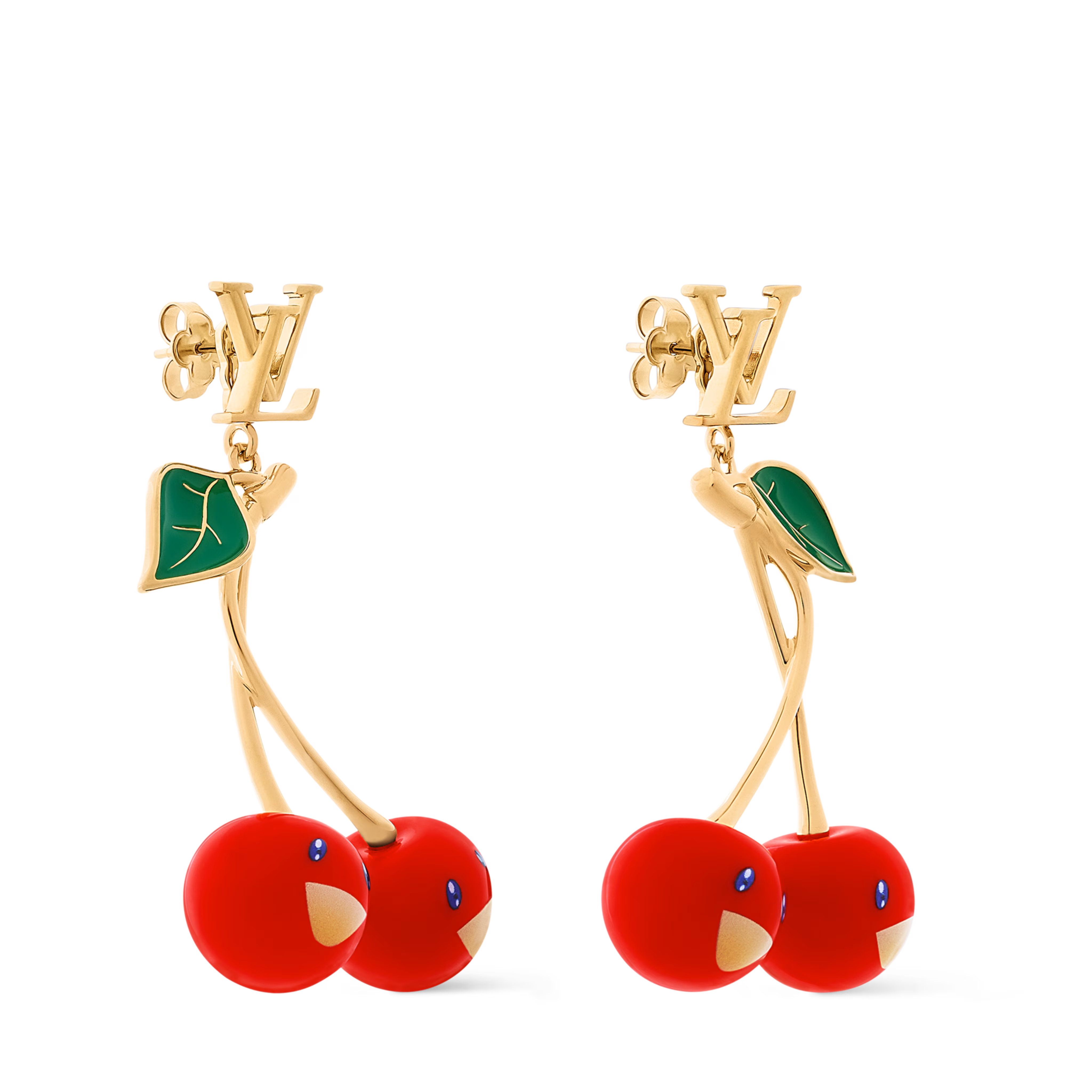 LV x TM Cerise Earrings M02808