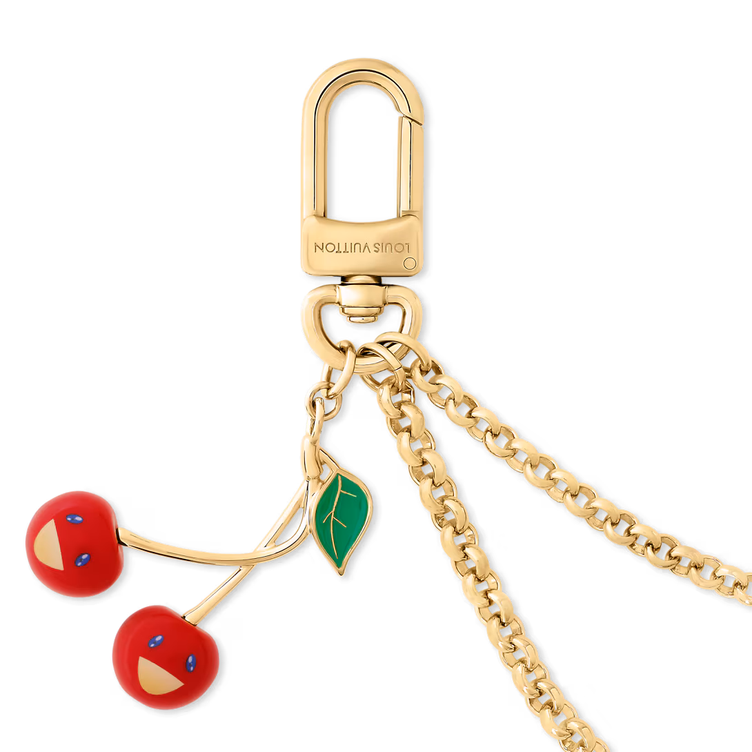 LV LV x TM Cerise Bag Chain M02598