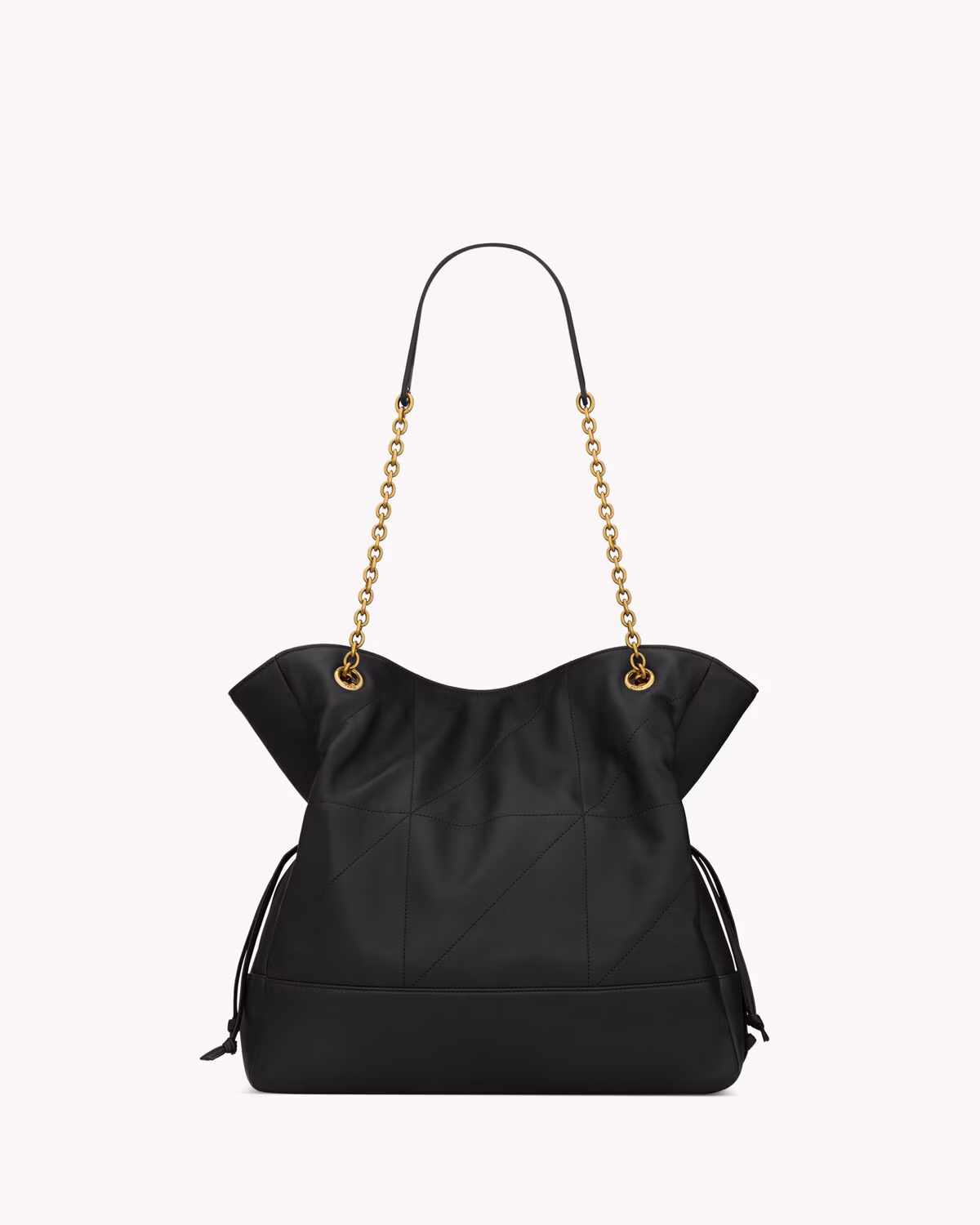 YSL JAMIE SHOPPING in lambskin-BLACK