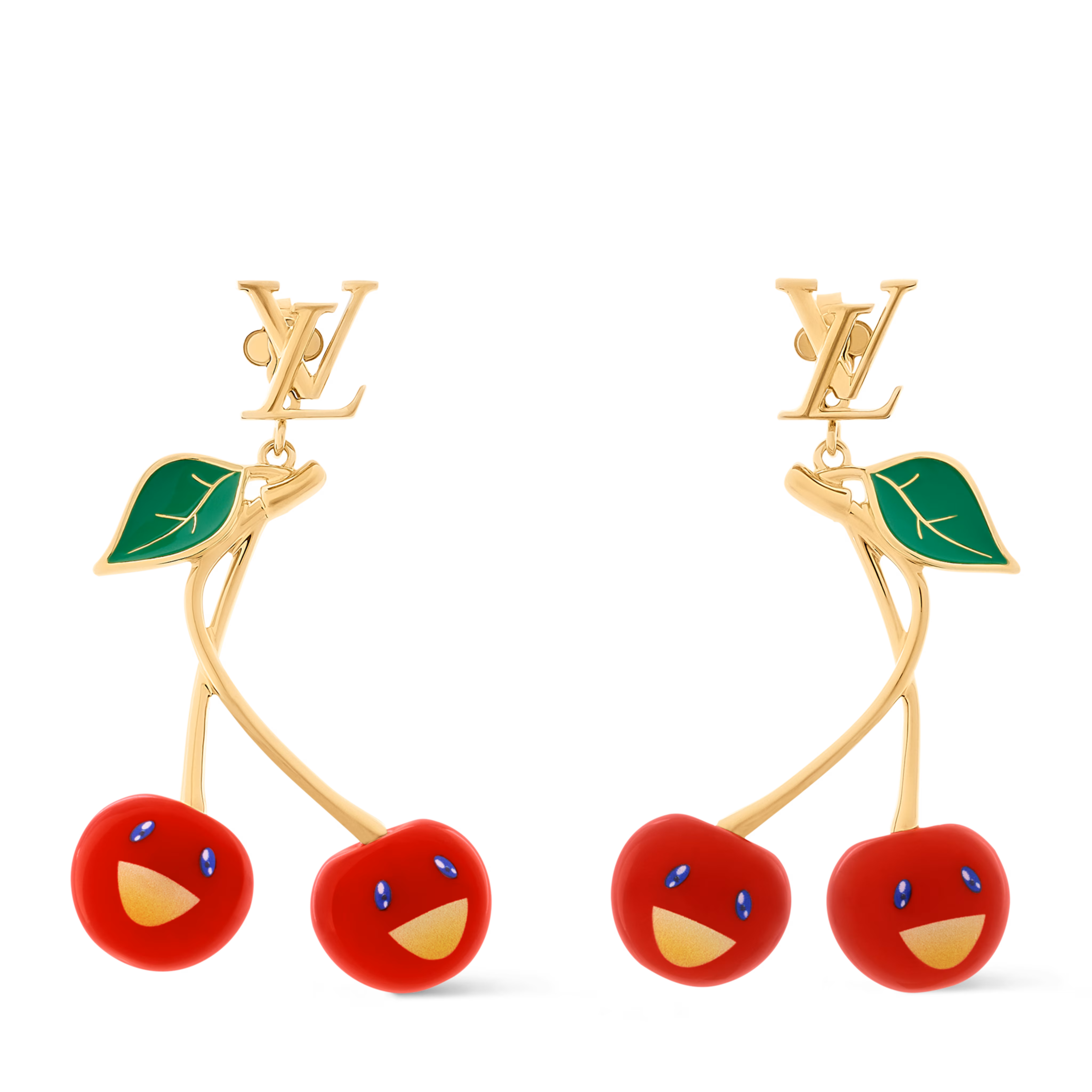 LV x TM Cerise Earrings M02808