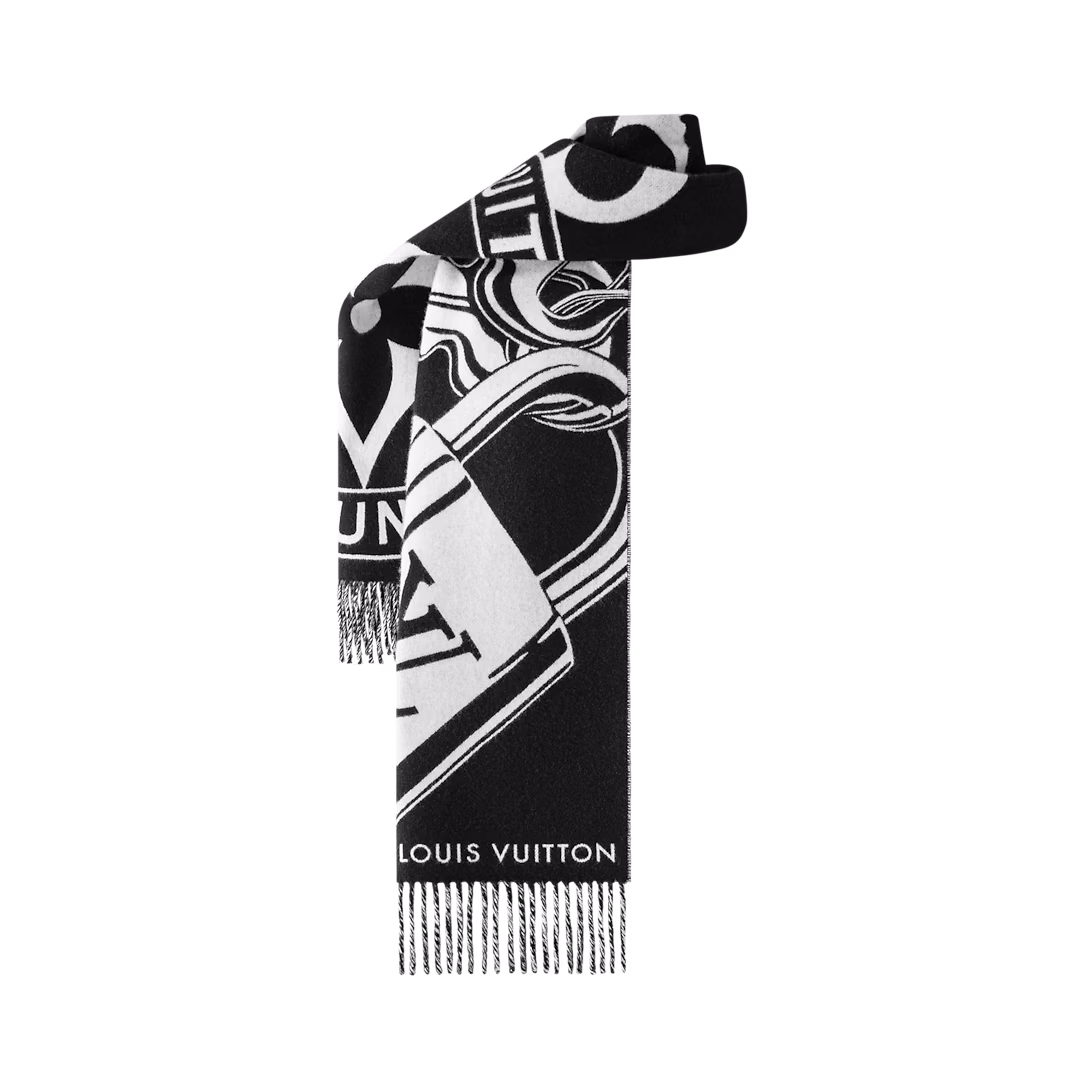 LV Lock And Keys Scarf M92855