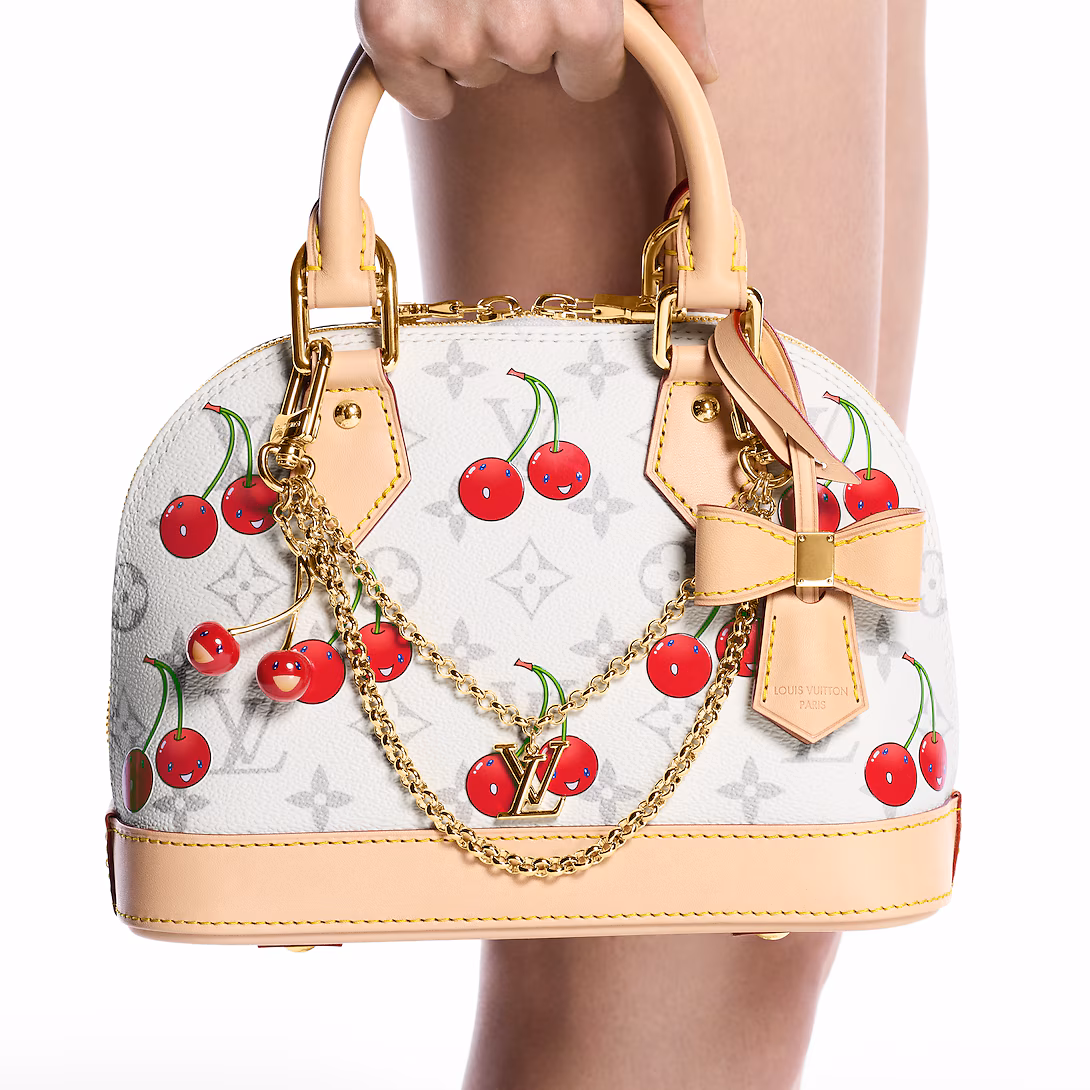 LV LV x TM Cerise Bag Chain M02598