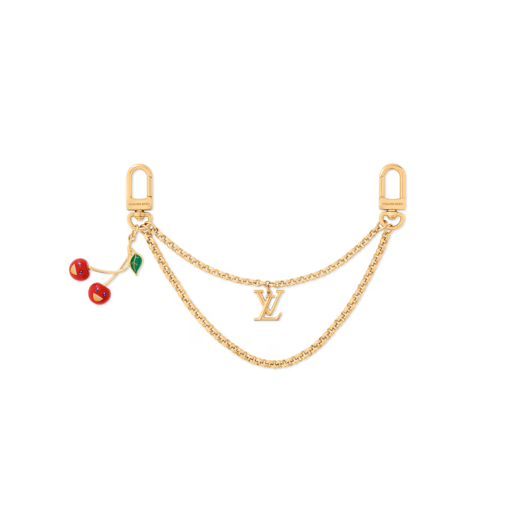 LV LV x TM Cerise Bag Chain M02598