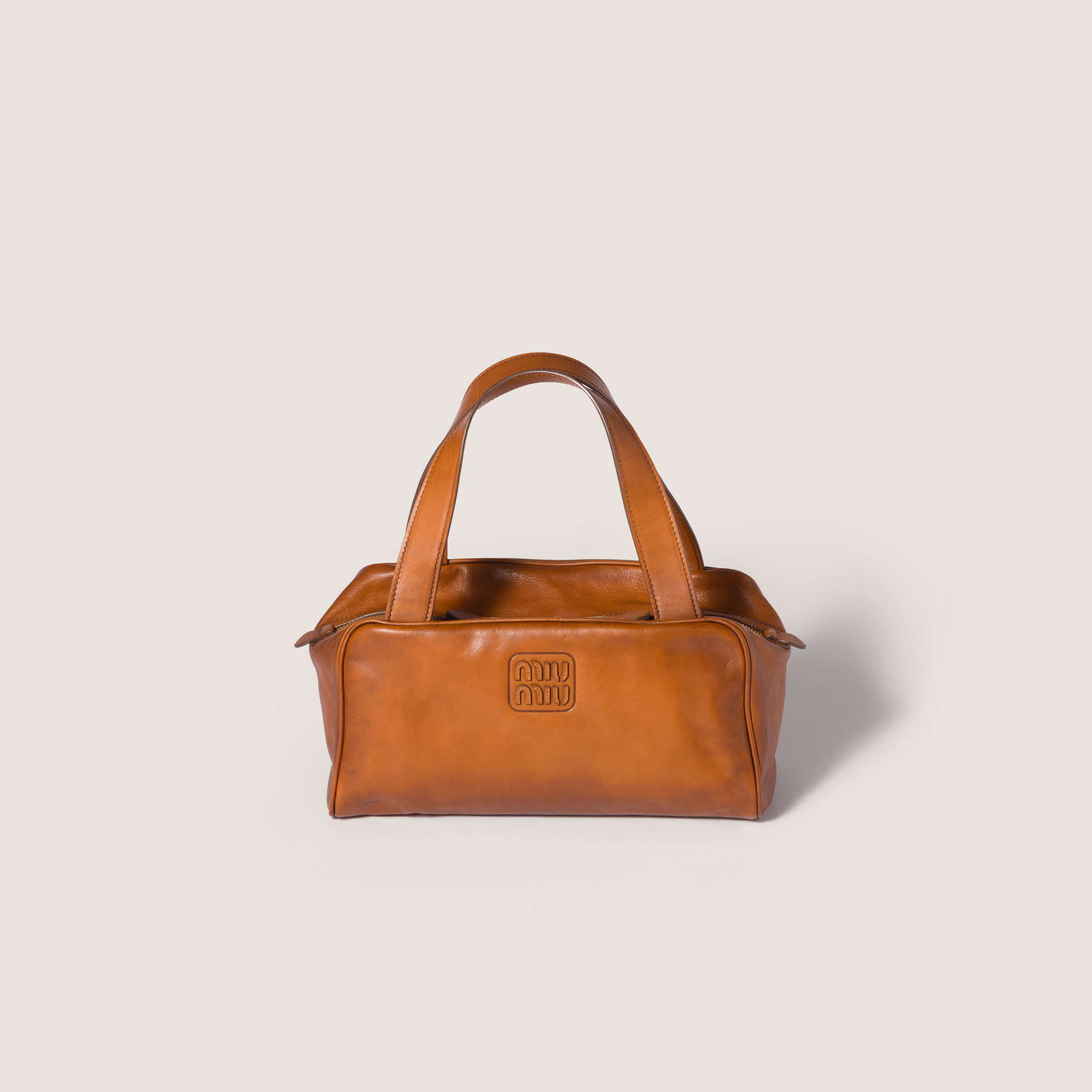 MIUMIU Leather top-handle bag